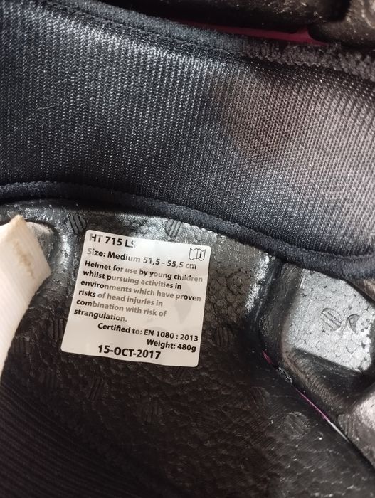 Детский шлем JOFA 715 LS розовый