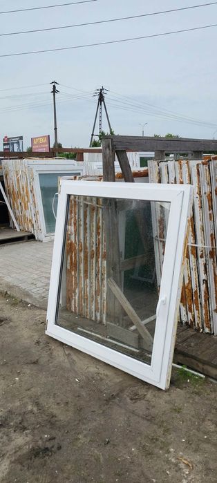 OKNA Używane 130X139 OKNO KacprzaK Plastikowe PCV Białe Lider Okna OLX