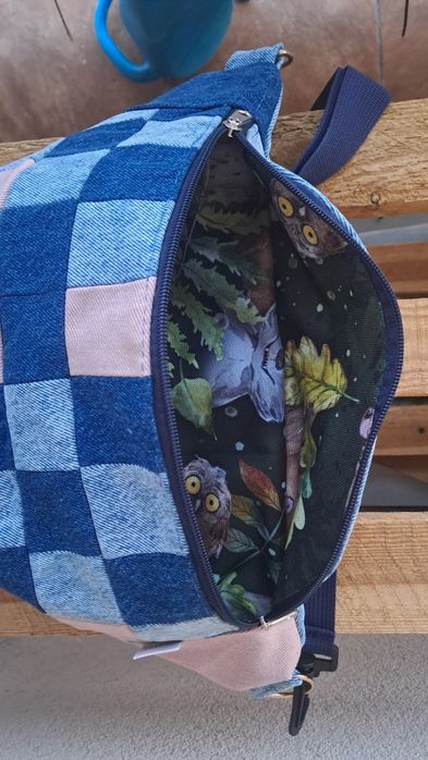 Nerka handmade jeans patchwork