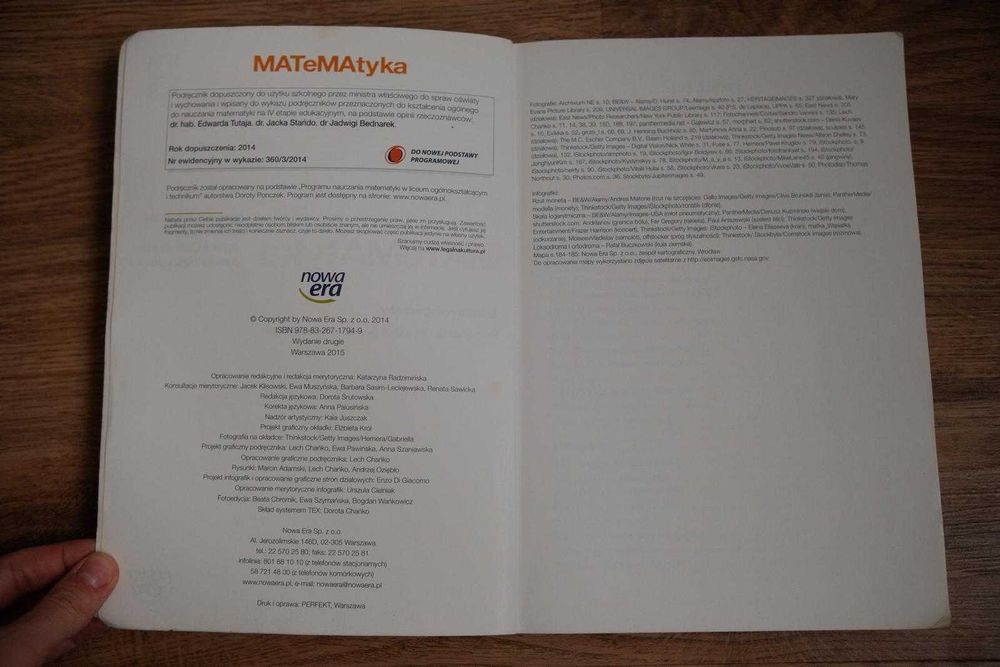 Matematyka 3 podręcznik poziom rozszerzony