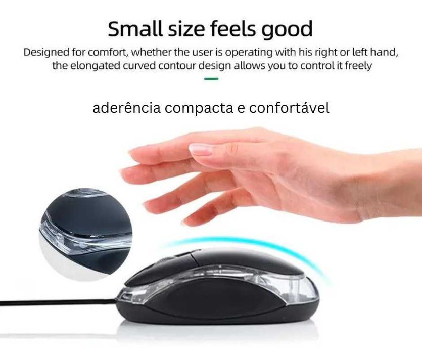 Wired USB Mouse with Red Light428223394669537282