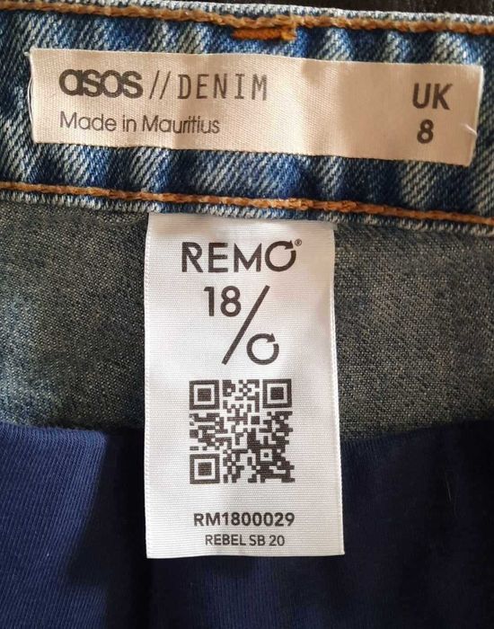 Jeansy spodnie jeansowe damskie marki ASOS
