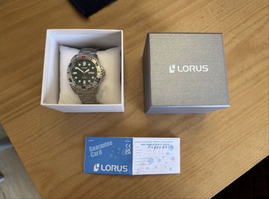 Relogio Lorus Automatico Novo