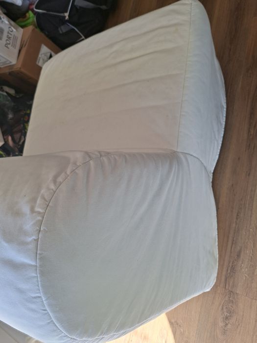 Sofá cama individual com capa