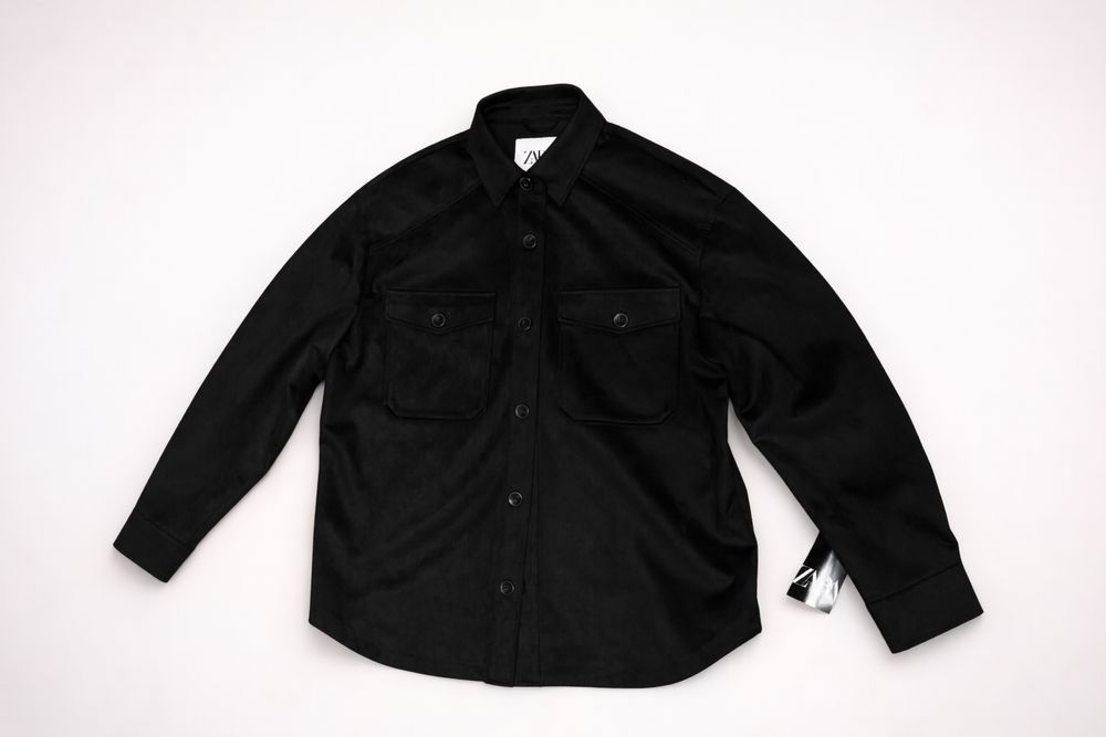 Чорна сорочка ZARA розмір L нова з біркою