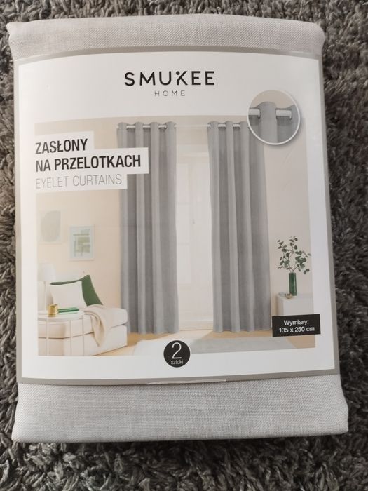 Zasłony na przelotach 135x250