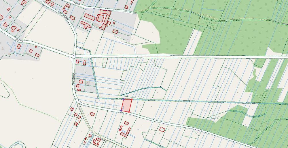 Działka na sprzedaż Węglewice (wydane warunki zabudowy)
