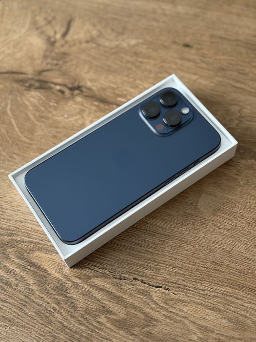 Iphone 15 Pro Max Blue Titanium 1TB NeverLock + SIM