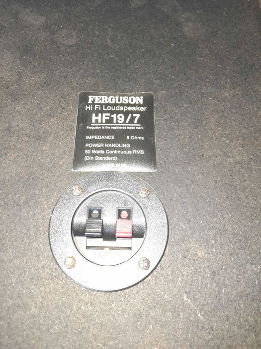 Colunas de som Fergusson