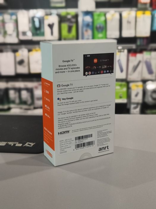 Xiaomi Mi TV Box S 4k 3rd Gen Смарт приставка. MDZ-32-AA