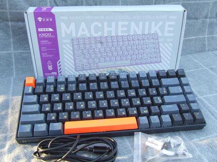 Machenike K500A-B84 75% механічна ігрова клавіатура для ноутбуку