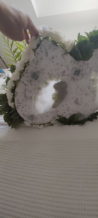 Wianek ślubny na samochód