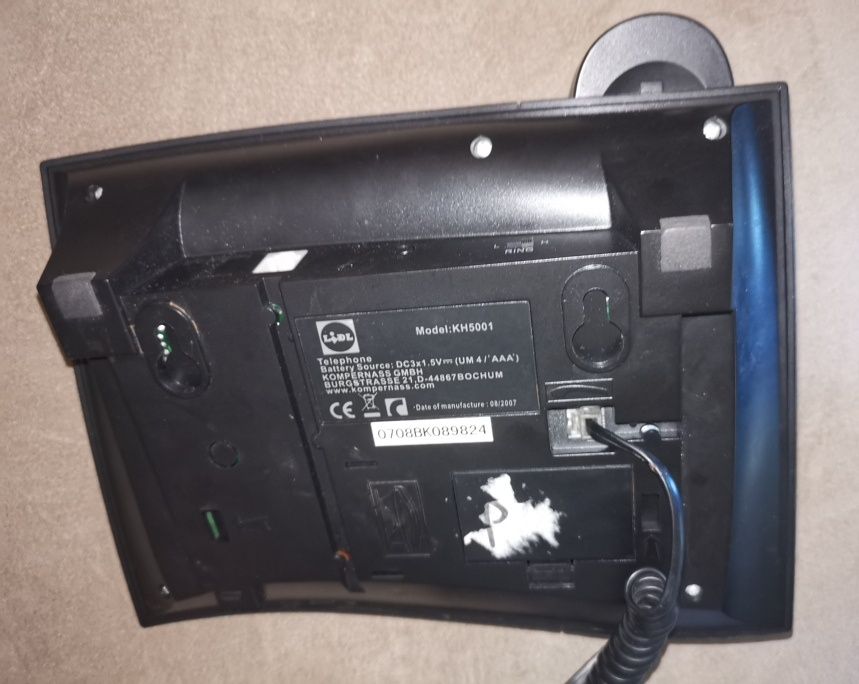Telefon stacjonarny Kompernass  Bench KH5001