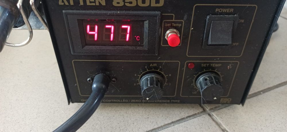 Stacja gorącego powietrza Atten 850d