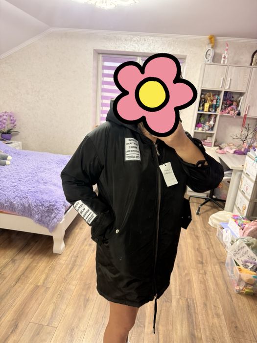 Демі парка курточка на 52/54р