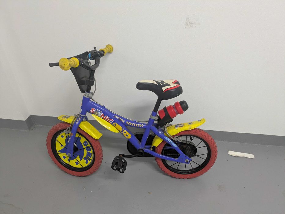 Bicicleta criança sonic