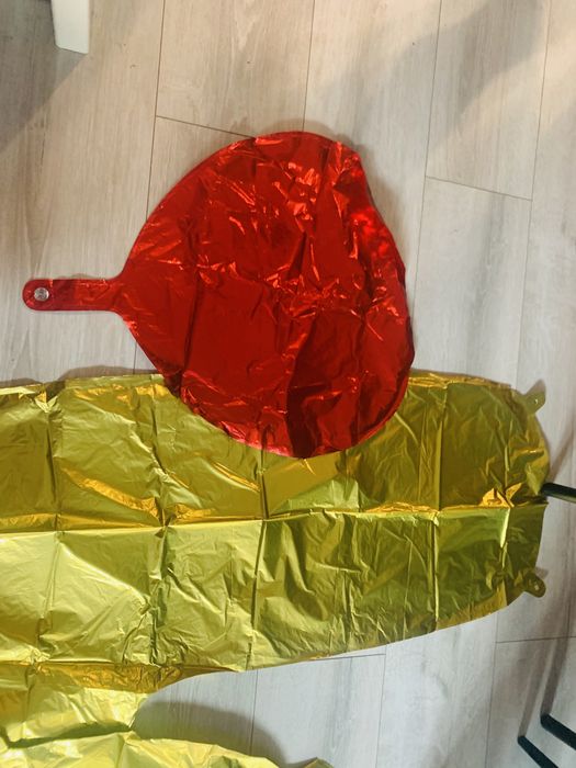 Balony napis LOVE XXL 100 cm plus serca
