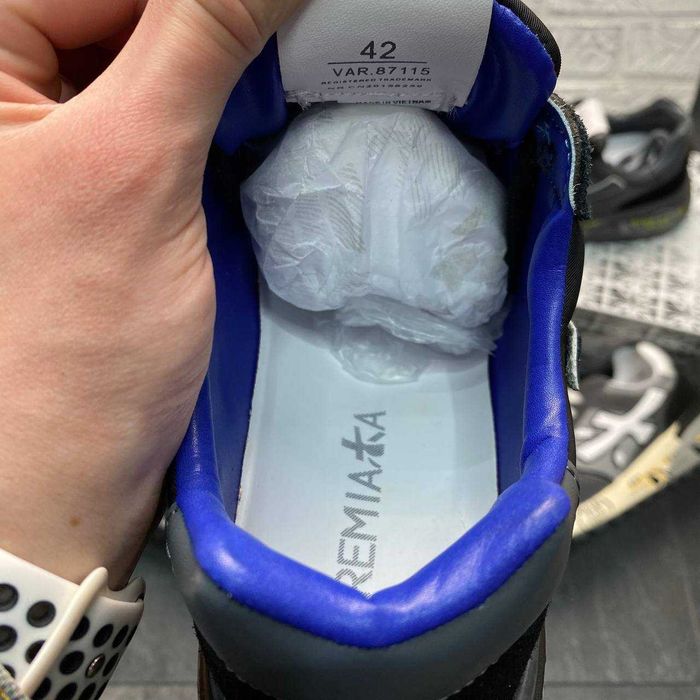Кросівки PREMIATA Black/Blue 43 (27.5 см) / 44 (28 см)