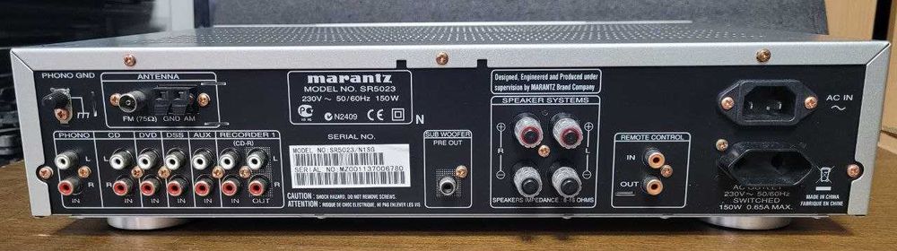 AV-ресівер Marantz NR1506,NR1605, Стереопосилювач SR5023