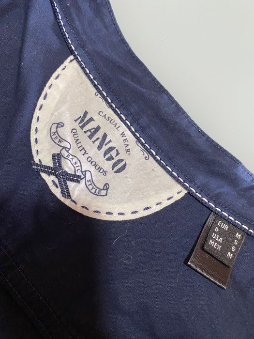 Vestido azul, Mango