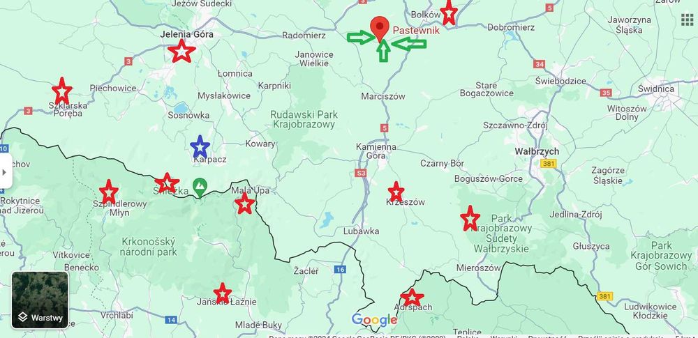 działka w górach z widokiem na Sudety - media