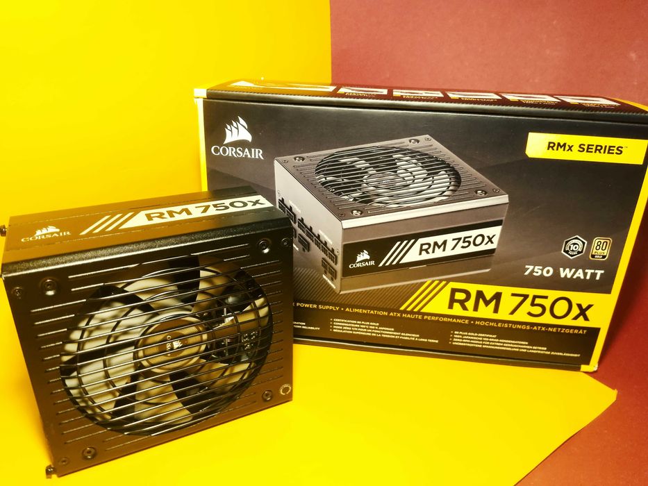Блок Питания CORSAIR 750 W GOLD 80 PLUS ИДЕАЛ Японские Конденсаторы