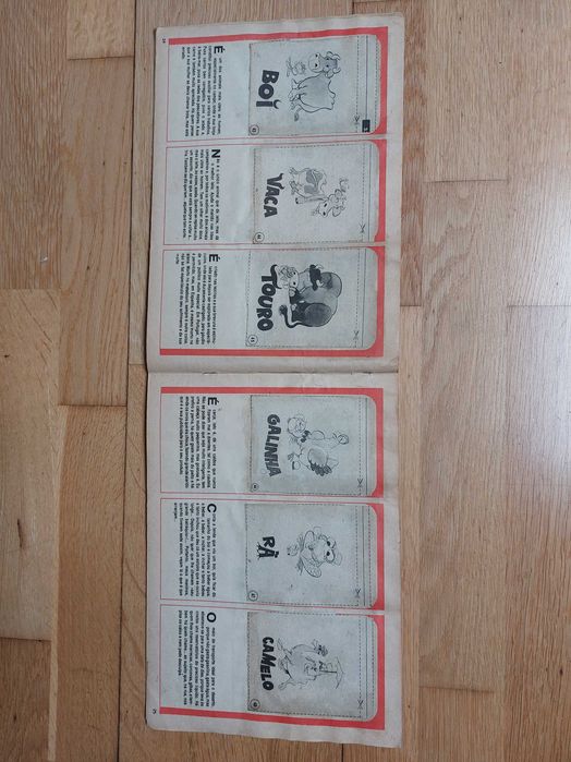 Caderneta de cormos "A cada um a sua palavra" - Completa