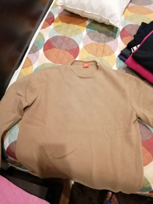 camisola quente da boss