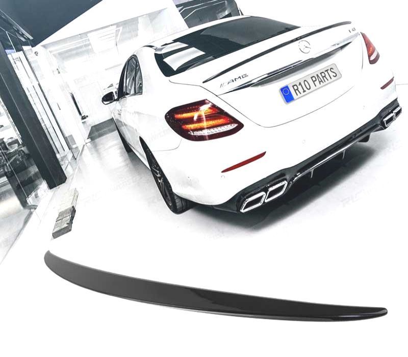 AILERON SPOILER TRASEIRO MERCEDES CLASE E W213 16- PRETO BRILHANTE