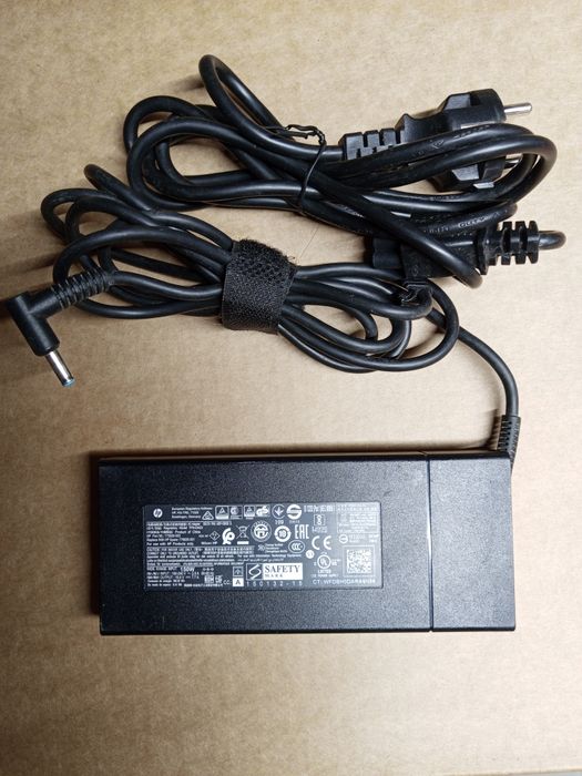 ORYGINALNY ZASILACZ ŁADOWARKA HP 19.5V 7.7A 150W + Kabel zasilający