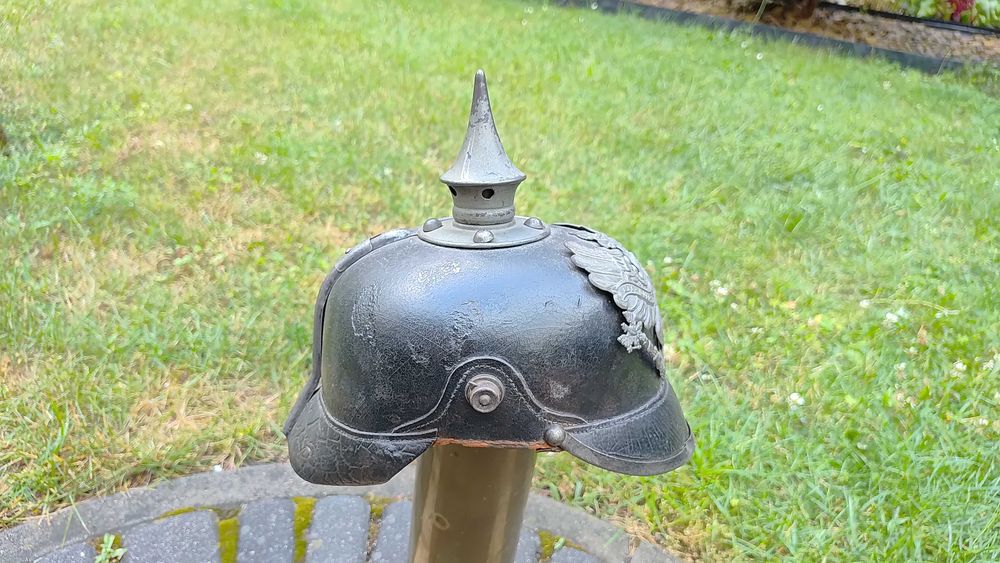 hełm pruski pickelhaube model 1915 orzeł