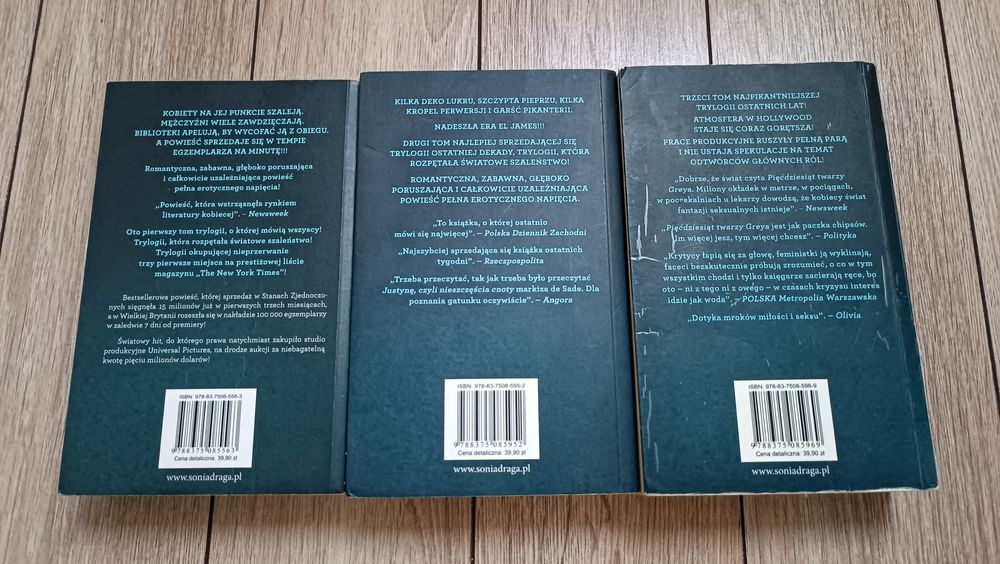 Trylogia Pięćdziesiąt Twarzy Greya