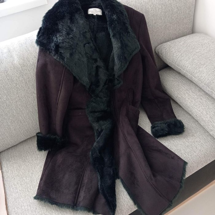 Elegancki kożuch roz.42 stan idealny