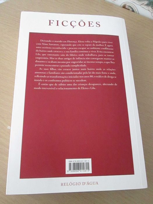 História da Menina Perdida de Elena Ferrante