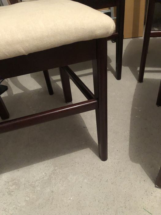 Cadeiras Mogno conjunto de 4