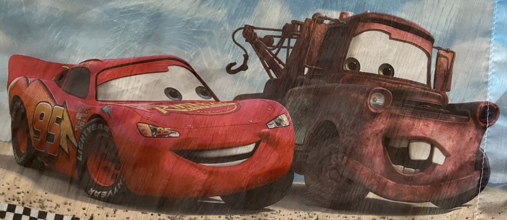 Firanka Disney „Cars” z taśmą ściągającą