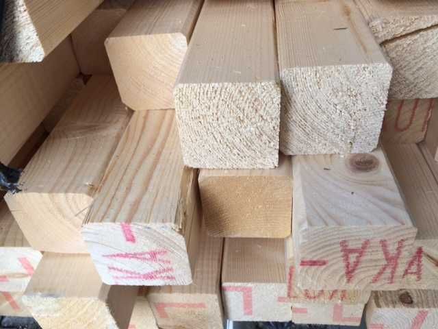 Drewno konstrukcyjne KANTÓWKA C24 legar KVH słup słupek 8x8 80 x 80