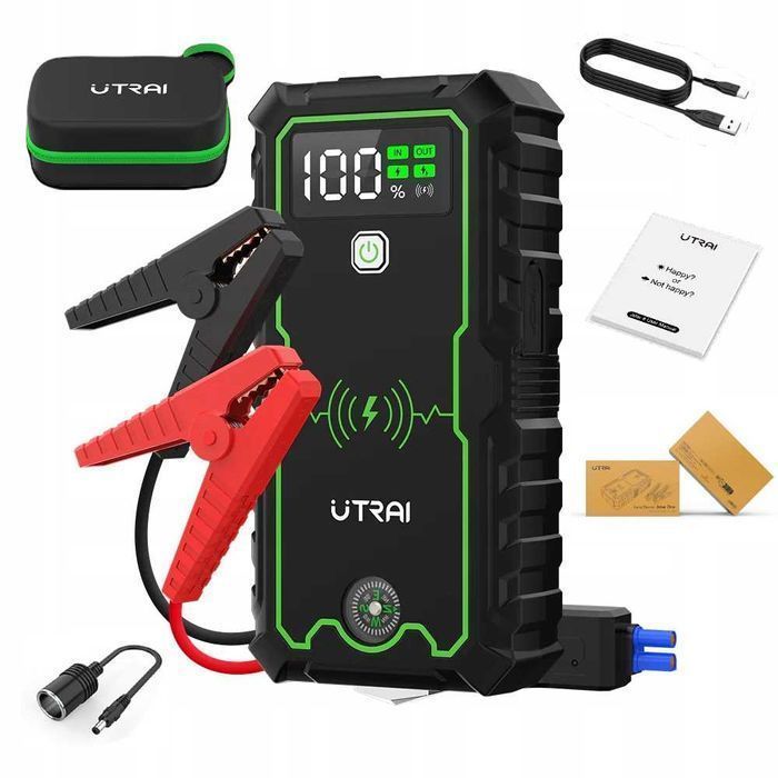 MOCNE Urządzenie rozruchowe UTRAI powerbank akumulator 2500A booster