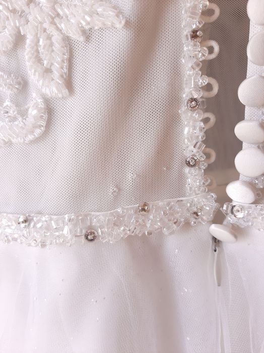 Suknia ślubna ivory + welon