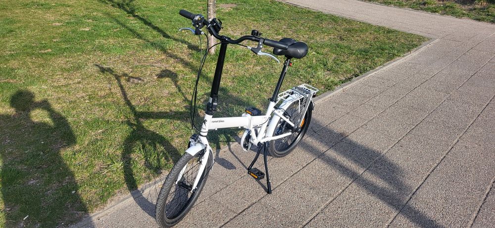 Rower - Skladak - Romet Wigry Eco - Bialy