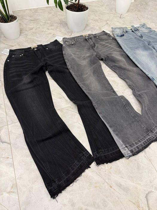 ‼️РОЗПРОДАЖ‼️ Джинси GALLERY DEPT. | Сірі, світлі, чорні | Розміри S, M, L, XL