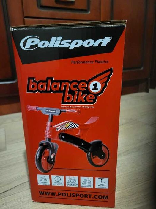 Rower biegowy Polisport Balance Bike 1 dla dzieci