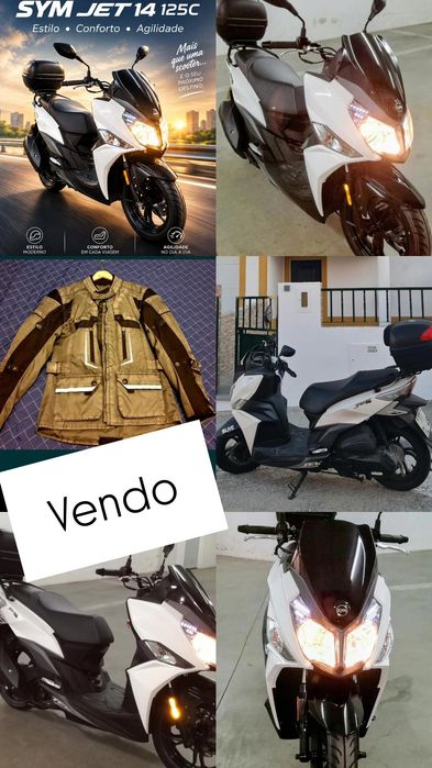 Scooter sym jet 14