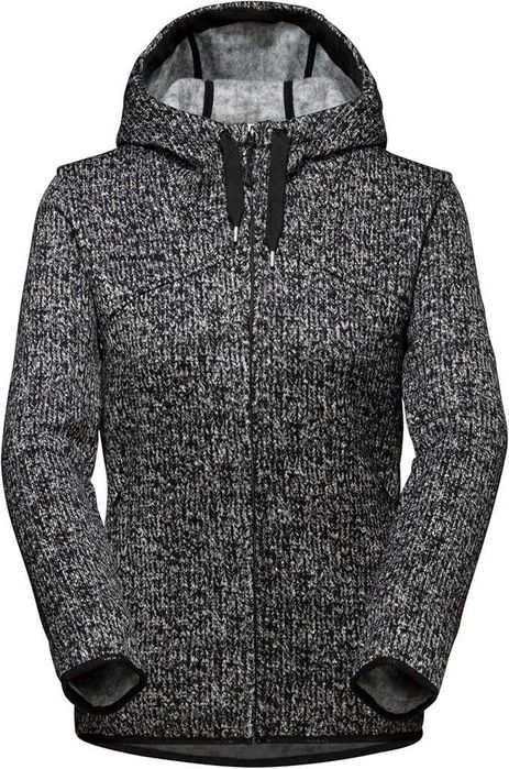 Mammut Chamuera ML bluza termiczna damska na polarze kaptur czarna XL