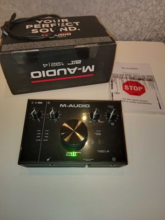 Аудиоинтерфейс M-Audio AIR 192 4