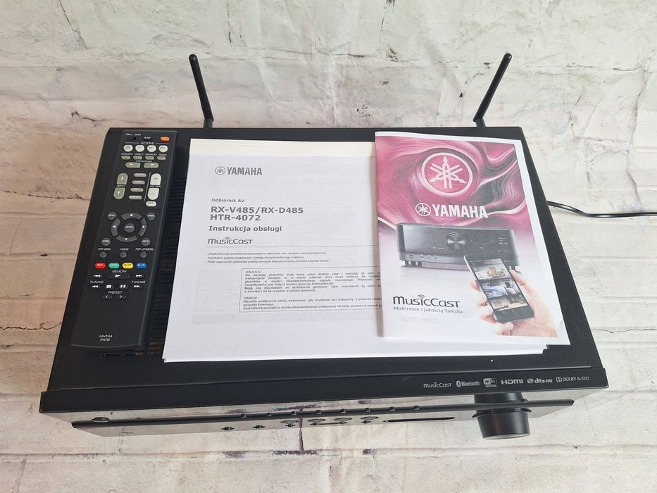 Yamaha z Wifi BT AirPlay2 4k MusicCast 5.1 RX-V485