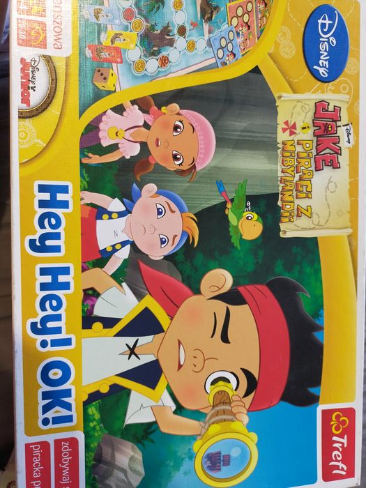 Gra planszowa Jake i Piraci z Nibylandii