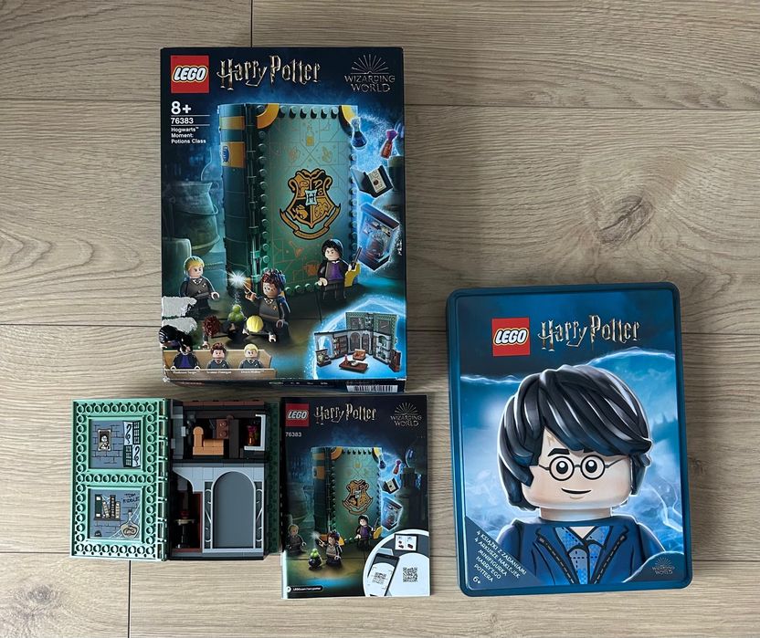Lego 76383 Harry Poter, puzzle, zestaw książeczek