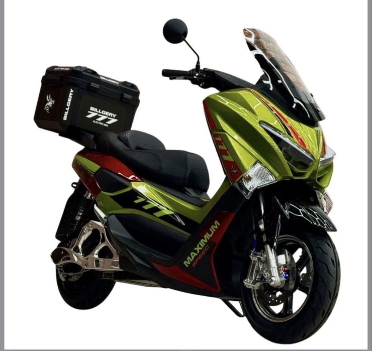 ДОСТАВКА -50%! Електричний мопед Billgery, двигун 2000W