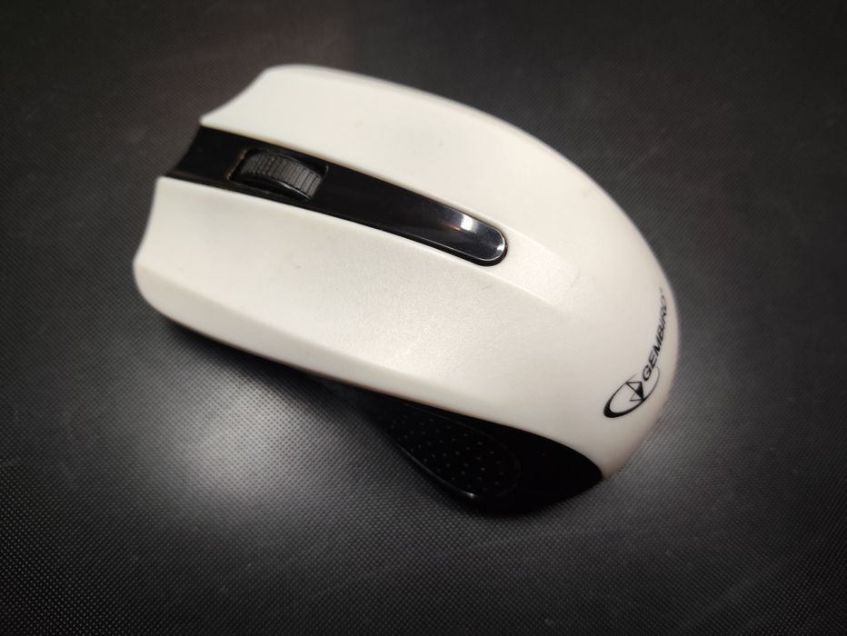 Бездротова мишка Gembird MUSW-101-W біла
Бездротова мишка Gembird MUSW